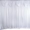 20 ft x 10 ft WHITE Satin Valance BACKDROP Wedding Party Photo Booth Decorations